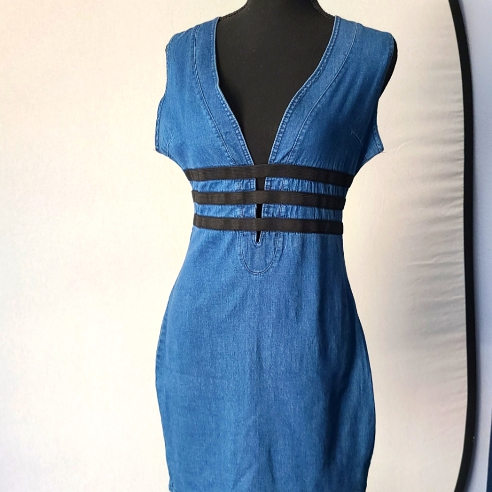 Denim dress